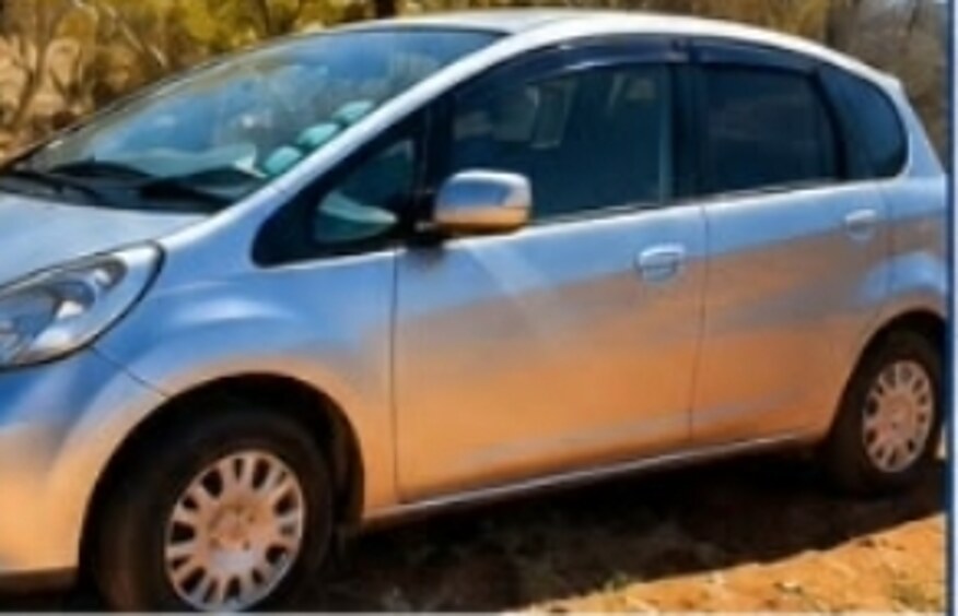 Honda Fit available for hire in Victoria Falls